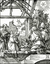Natività, dalla Piccola Passione, 1510